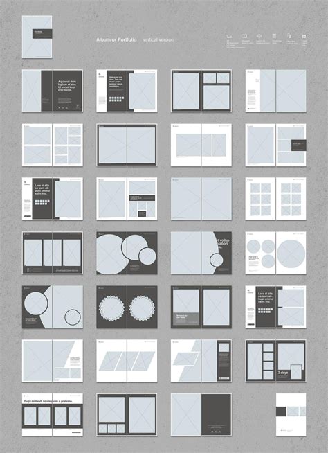 portfolio bundle indesign template portfolio design layout