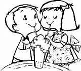 Sharing Coloring Friends Pages Ice Cream Milkshake Toys Printable Soda Book Kids Straws Color Shop Gif Cartoon Desenho Fun Icecream sketch template