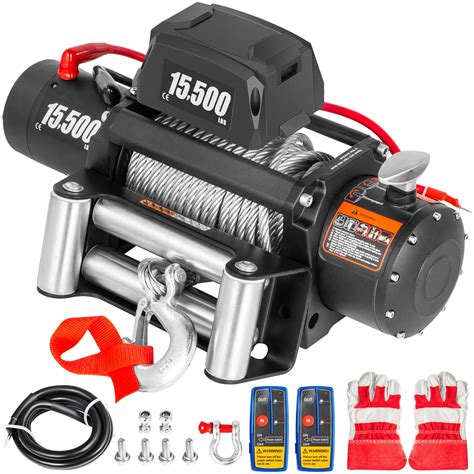 vevor electric winch lb load capacity truck winch compatible