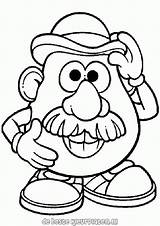 Potato Head Mr Coloring Pages Mrs Outline Printable Colouring Template Color Kids Print Easy Story Templates Cut Printables Parts Books sketch template