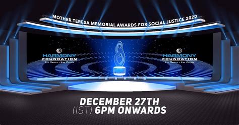 mother teresa memorial awards for social justice 2020 ~ current