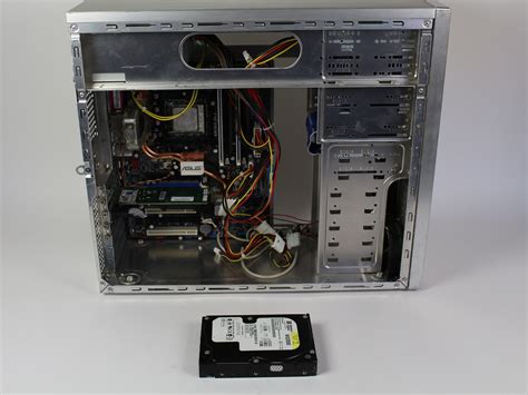 desktop pc hard drive replacement ifixit repair guide