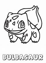 Coloring Pokemon Bulbasaur Pages sketch template