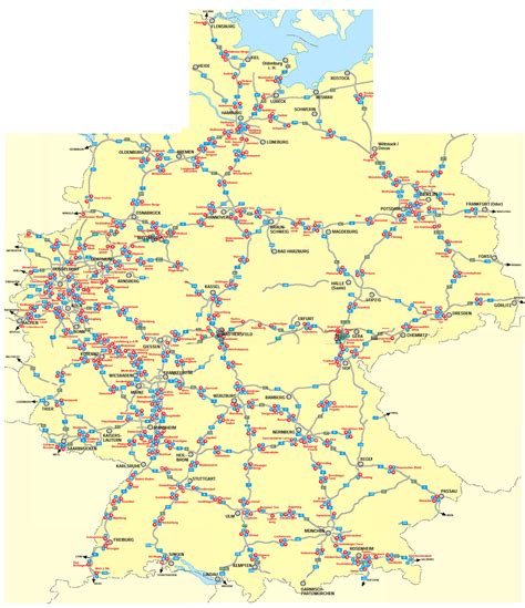 autobahn highway map
