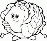 Coloring Pages Clipart Cancer Awareness Library Vegetables Cartoon sketch template