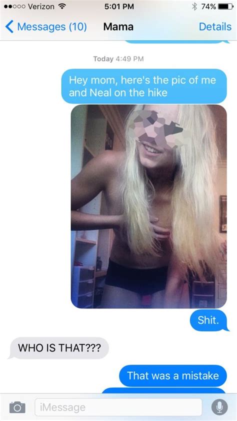 Guy Sends Mom Racy Picture By Accident Things Get Out Of