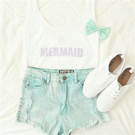 clothes crop top fashion girly mermaid now outfits pink shoes