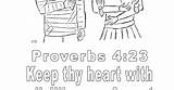 Proverbs sketch template