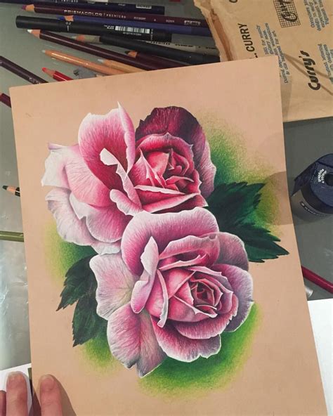 realistic flower drawing colour rad podcast image bank