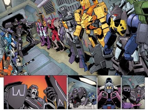 spotlight megatron preview pages from nick roche transformers news tfw2005