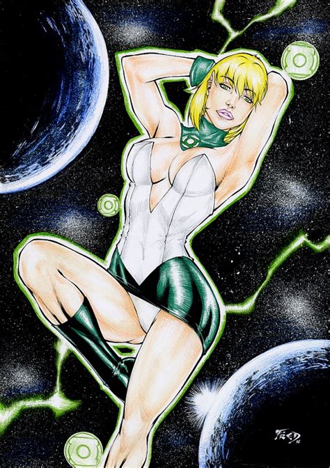 Sexy Green Lantern Arisia Rrab Arisia Rrab Green Lantern