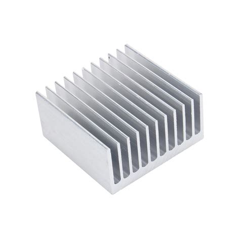 practical heat sink white aluminum chipset heatsink  computer semiconductor devices