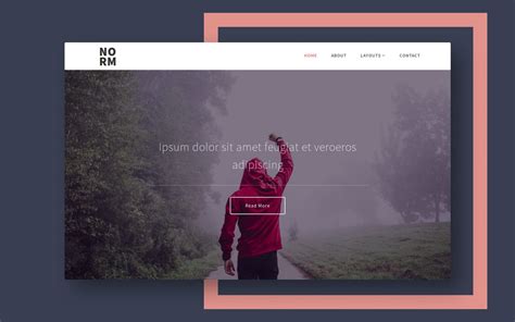 norm corporate business website template wlayouts