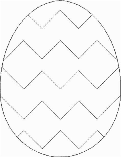 blank easter egg templates activity shelter