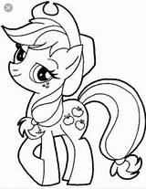 Applejack Coloringall Human sketch template