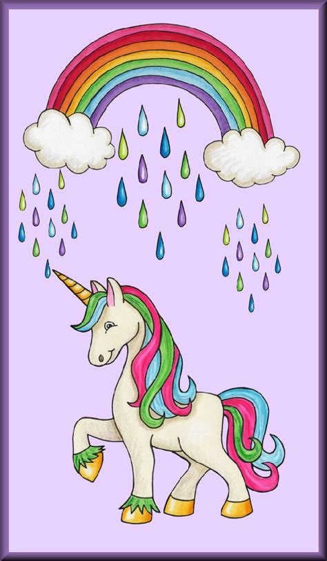 rainbows unicorns unicorn illustration unicorn wallpaper horse