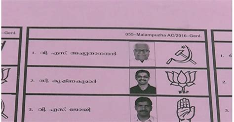 kerala polls ballot papers ready   constituencies