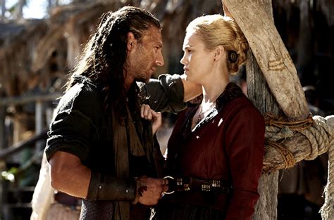 black sails captain vane and elenore guthrie they were once lovers and it seems they might be