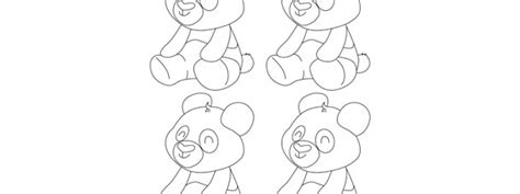 panda template small