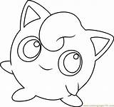Jigglypuff Kleurplaten Pokémon Coloringpages101 Pikachu Kleurplaat Uitprinten Downloaden sketch template