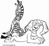 Madagascar Coloring Pages Colouring Wanted Marty Alex Characters Movie Most Film Europe Do Disney Kids Printable Zebra Brooklyn Fu Printables sketch template