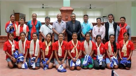 nepal women s national basketball team to play in india