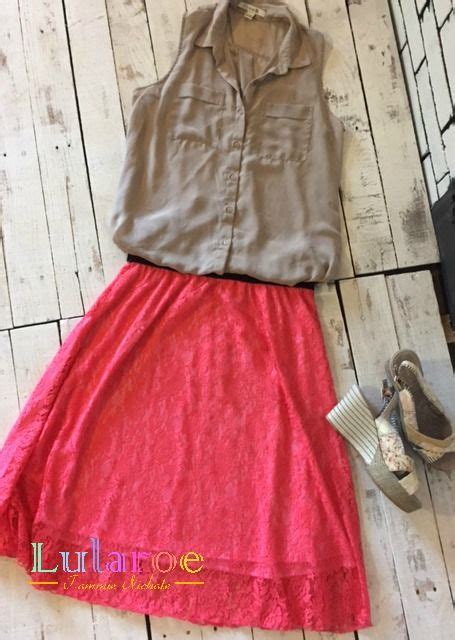 Lunch With The Girls Lularoe Lola Midi Skirt ~ Available