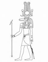 Coloring Egypt Ancient Pages Egyptian Gods Sobek God Kids Printable Bastet Deity Goddess Bestcoloringpagesforkids Sekhmet Color Google Designlooter Pt Hellokids sketch template