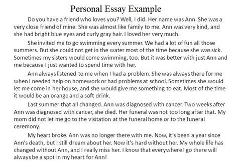 write  personal essay   write  personal essay  steps