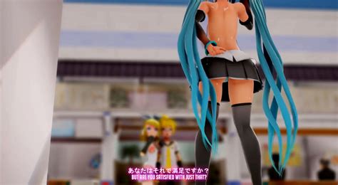 Miku And Rin Have Sex In Public For Ero Mmd Animation