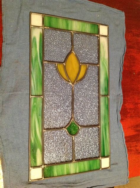 Window Pane Made In Stained Glass Class Stained Glass Panels Stained