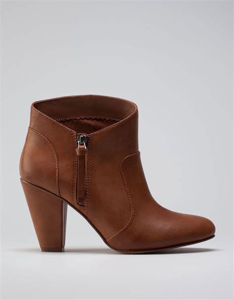 bershka ankle boots  zips boots shoe boots shoes