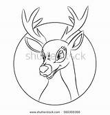 Deer Coloring Face Pages Head Drawing Getdrawings Getcolorings sketch template