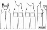 Drawing Overalls Fashion Toddler Technical Sketch Etsy Choose Board Dress sketch template