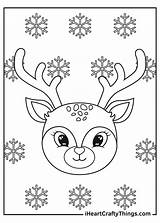 Reindeers Reindeer Iheartcraftythings sketch template