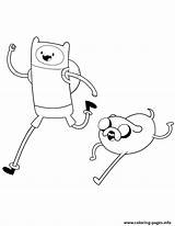 Finn Adventure Time Coloring Jake Pages Printable Running Weiner Dog Popular Library Clipart Books sketch template