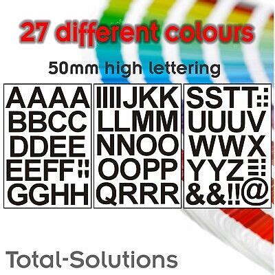 mm  adhesive alphabet letters lettering  colours