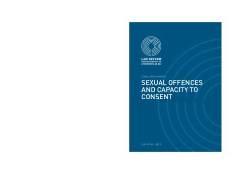 pdf sexual offences and capacity to consent darelle o keeffe