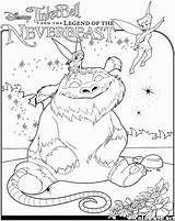 Coloring Monster Pages Legend Neverbeast Smiling Colorkid sketch template