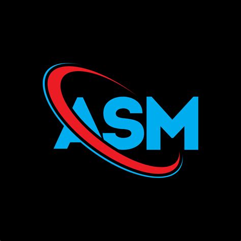 logotipo de asm carta asm diseno del logotipo de la letra asm logotipo de iniciales asm