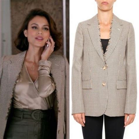 proenza schouler dress emma roberts style nathalie kelley lawyer outfit gucci jacket wool
