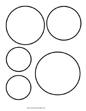 circle templates templates printable  circle template printable