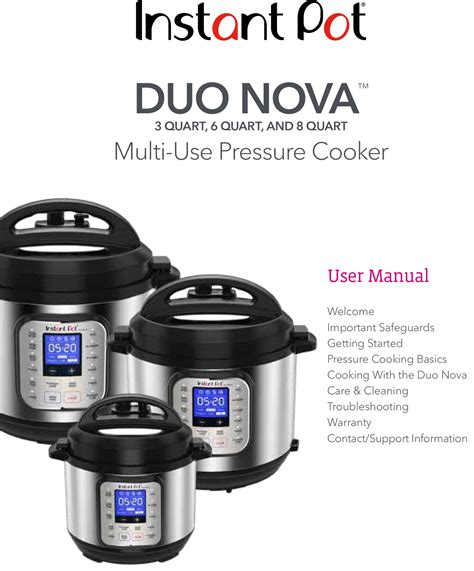 Duo Nova 6 Quart Instant Pot