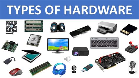 types  hardware internal hardware external hardware computer fundamentals youtube