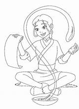 Avatar Coloring Pages sketch template