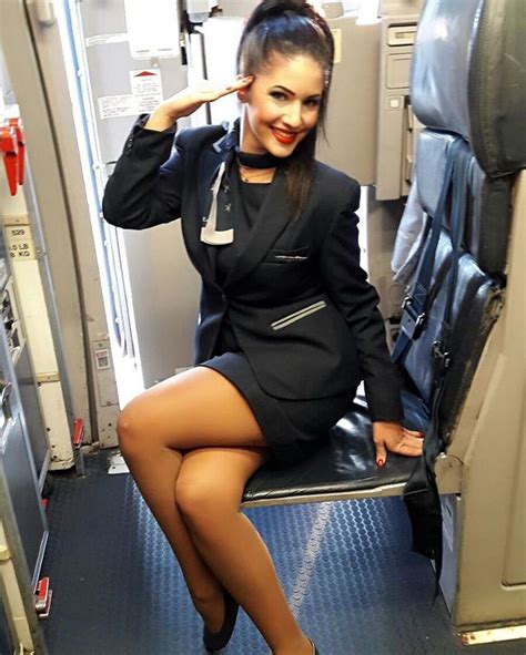 590 Best Images About Flight Attendants In Pantyhose On