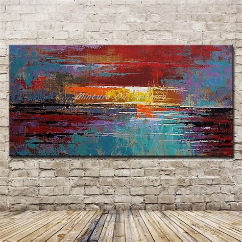arthyx art large size hand painted abstract oil painting  canvas modern wall art picture