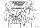 Coloring Pages Scout Girl Cookie Printable Sell Selling Activities Getcolorings Scouts Brownie Cookies Template Getdrawings Extremely Creative sketch template