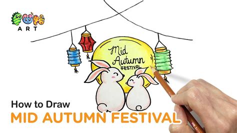 draw mid autumn festival festive youtube