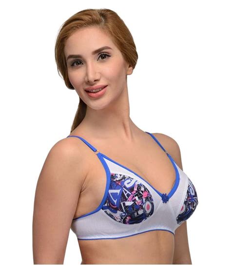 buy admirable beauty white cotton bras online at best prices in india